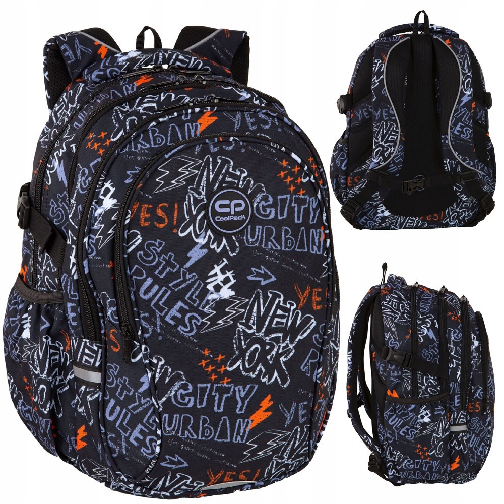 Štýlový a praktický študentský batoh Coolpack Factor - ideálny na každú príležitosť